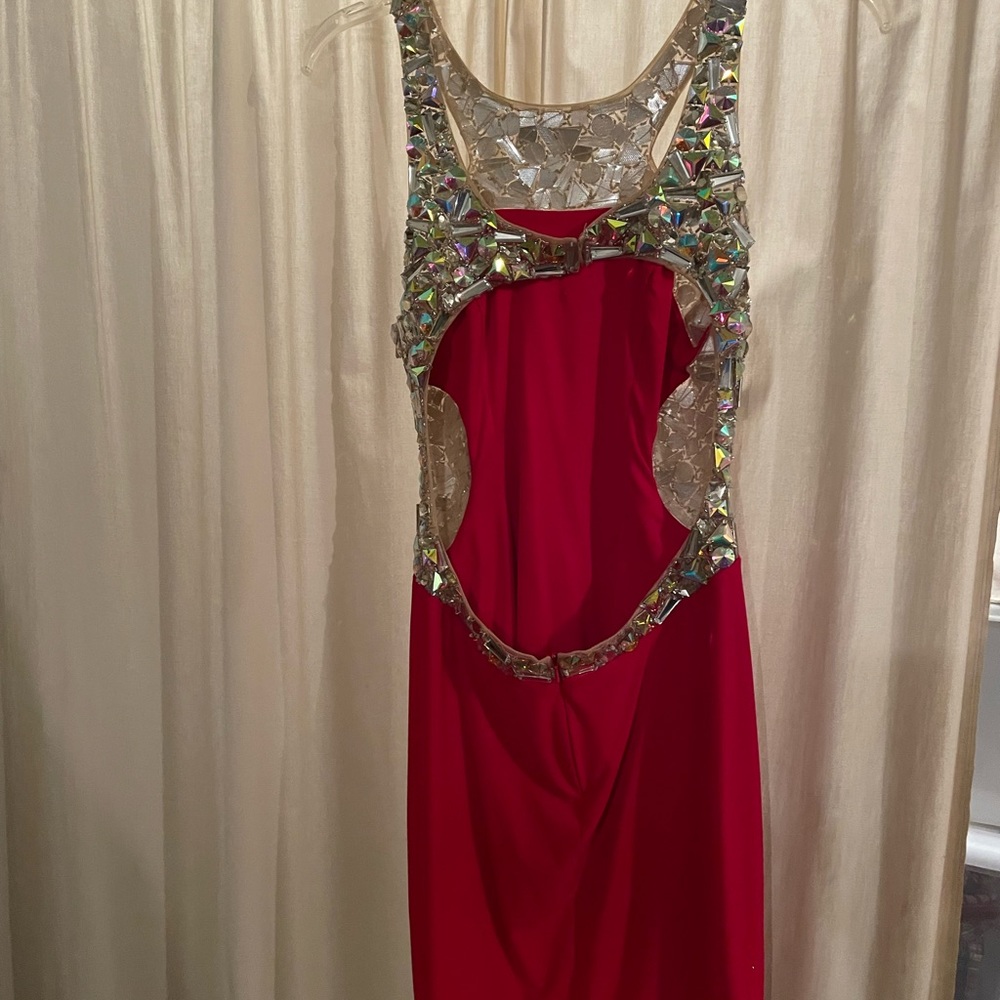 Open Back Cocktail Dress
